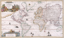 World Map By Gerard Van Keulen