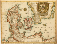 Baltic Countries and Scandinavia Map By Richard Blome