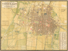 Mexico Map By Montauriol y Ca.