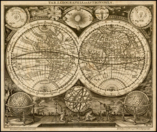 World, World and Celestial Maps Map By L Steinberger