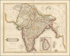 India Map By Daniel Lizars