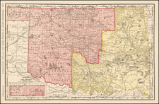 Plains and Southwest Map By Rand McNally & Company