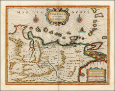 South America Map By Henricus Hondius