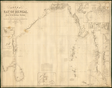 India and Southeast Asia Map By James Imray