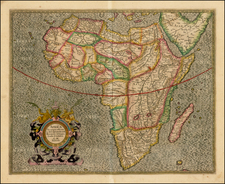 Africa and Africa Map By Gerard Mercator