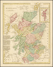 Scotland Map By Robert Wilkinson