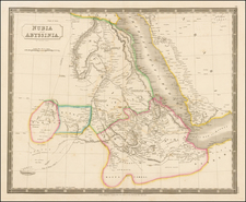 North Africa Map By Sidney Hall