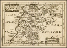 North Africa Map By Jean Boisseau