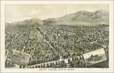 Southwest and Rocky Mountains Map By Augustus Gast