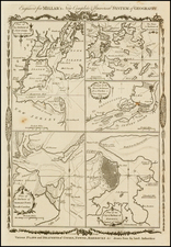 New England, Southeast and North America Map By Thomas Conder