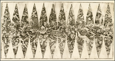 Celestial Maps Map By Vincenzo Maria Coronelli