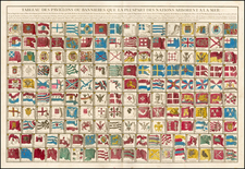 Curiosities Map By Jacques Nicolas Bellin