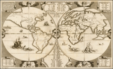 World Map By Benedictus Arias Montanus