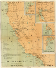 California Map By Andrew B. Graham