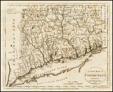 New England Map By John Payne
