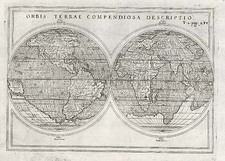 World and World Map By Giuseppe Rosaccio