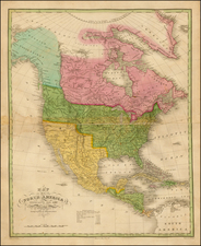 Southwest, Rocky Mountains and North America Map By Anthony Finley