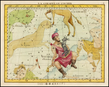 Celestial Maps Map By John Flamsteed / Jean Nicolas Fortin