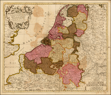 Netherlands Map By Peter Schenk