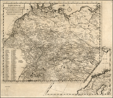 Europe, Poland, Baltic Countries, Scandinavia and Germany Map By Giovanni Battista Nicolosi