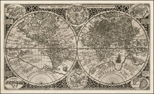 World and World Map By Paulus Merula / Joannes Van Deutecum