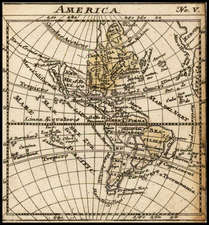 South America and America Map By Anonymous