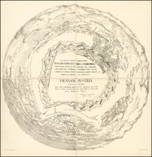 Austria Map By Heinrich Schmidt / Albert Camesina