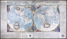 World and World Map By Francois Jollain / Pierre Du Val / Jean Boisseau