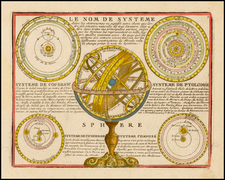 Celestial Maps Map By Jacques Chiquet