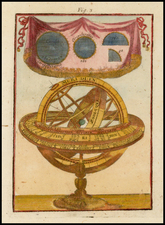 Celestial Maps and Curiosities Map By Alain Manesson Mallet