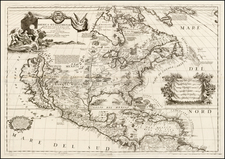 United States, Texas, Midwest, Southwest, North America and California Map By Vincenzo Maria Coronelli