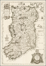 Ireland Map By Vincenzo Maria Coronelli