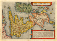 British Isles Map By Cornelis de Jode