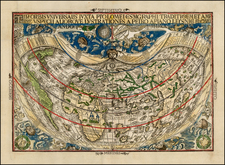 World and World Map By Peter Apian