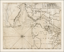 New York, New York City and Mid-Atlantic Map By Mount & Page