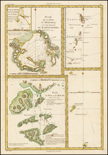 China, Japan and Russia in Asia Map By Rigobert Bonne