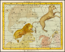 Celestial Maps Map By John Flamsteed / Jean Nicolas Fortin