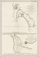 San Diego Map By Jean Francois Galaup de La Perouse