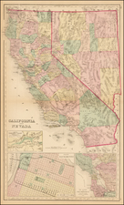 California Map By O.W. Gray