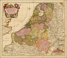 Netherlands Map By Peter Schenk