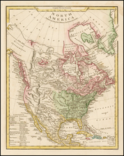 North America Map By Robert Wilkinson