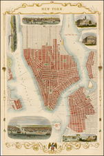 Mid-Atlantic Map By John Tallis