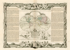 World and World Map By Louis Brion de la Tour