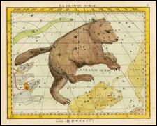 Celestial Maps Map By John Flamsteed / Jean Nicolas Fortin