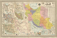 Central Asia & Caucasus Map By A Sahab Cartographical Drafting