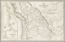 Rocky Mountains Map By Charles Wilkes