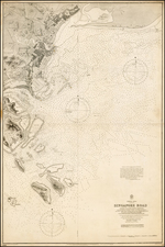 Southeast Asia Map By British Admiralty