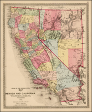 California Map By H.H. Lloyd