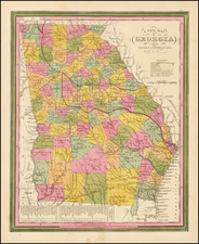 Southeast Map By Henry Schenk Tanner