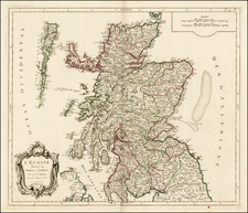 Scotland Map By Paolo Santini